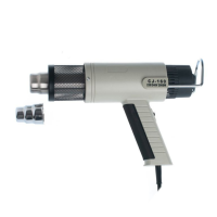 Будівельний фен CJ-160 2000W – потужний інструмент для професійного використання